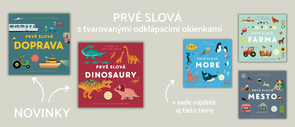 Prve slova, leporela s odklapacimi okienkami